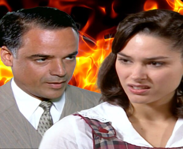 Eduardo (Ângelo Antônio) e Dalila (Fernanda Machado) em Alma Gêmea