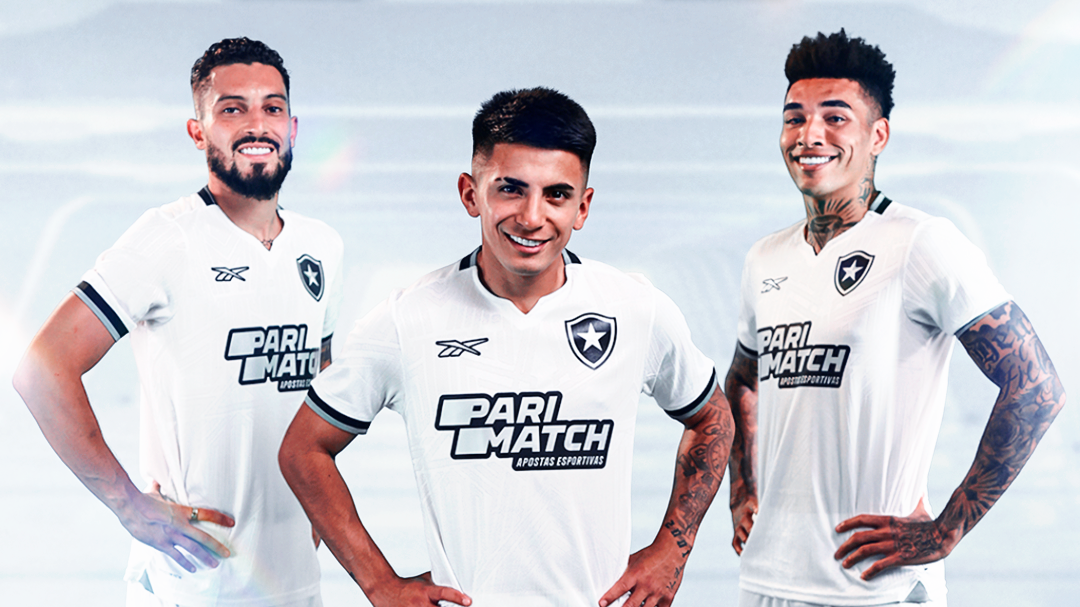 Botafogo lança uniforme 3 para a temporada; veja fotos