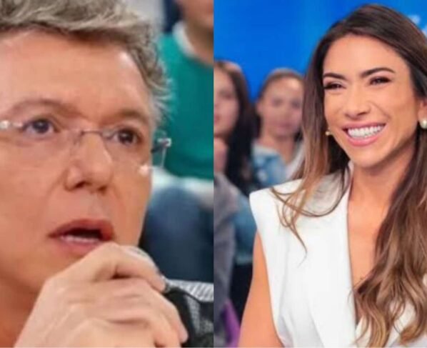 Boninho e Patícia Abravanel