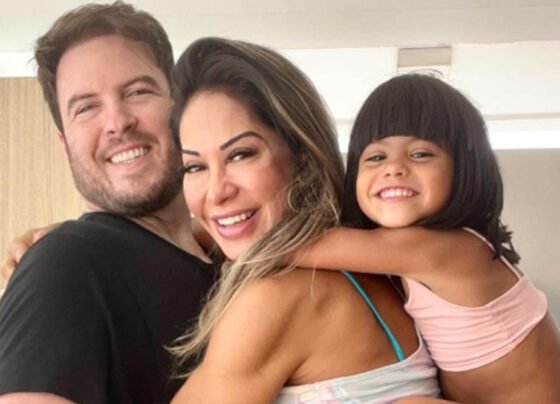 Maíra Cardi, Sophia e Thiago Nigro