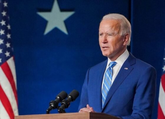 O presidente dos EUA Joe Biden