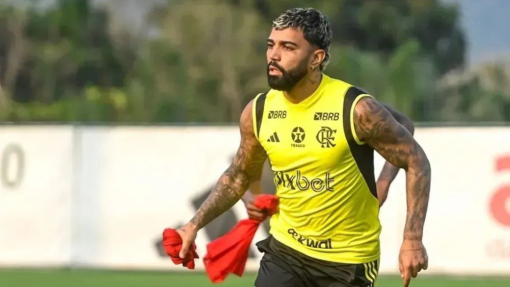 Cuiabá x Flamengo: Gabigol segue afastado por decisão da diretoria