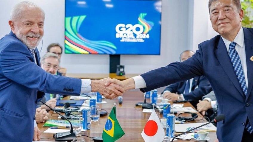 De olho em carros híbridos, Lula se reúne com premiê japonês
