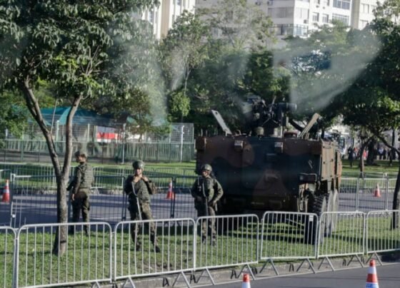 Militares do Exército reforçam a segurança do G20 no Rio