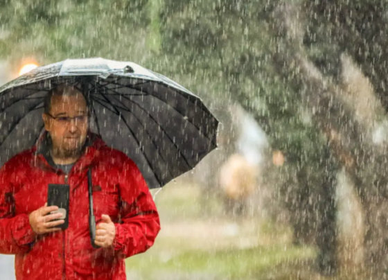 O Inmet emitiu alerta vermelho de grande perigo para chuvas no centro-sul do Estado durante a semana