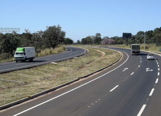 Governo leiloará bloco de rodovias em região produtora de grãos em Goiás; na imagem, trecho duplicado da BR-060/GO em Santa Helena