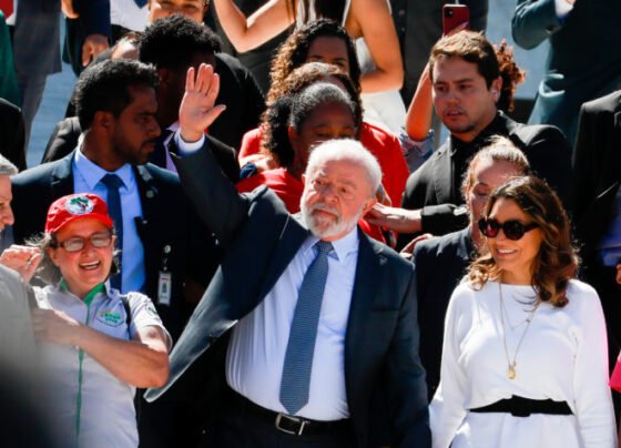 Fotografia colorida do presidente Lula