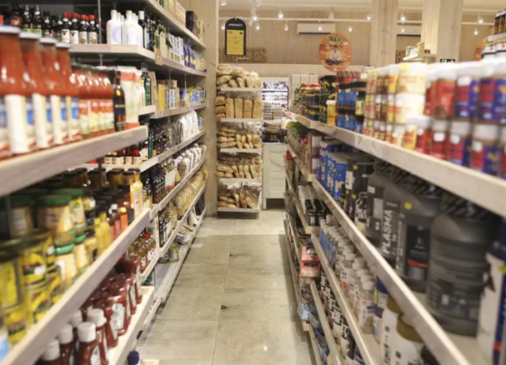Corredor de supermercado