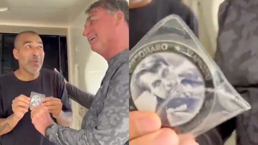 Bolsonaro entrega medalha de “imbrochável” a Emerson Sheik