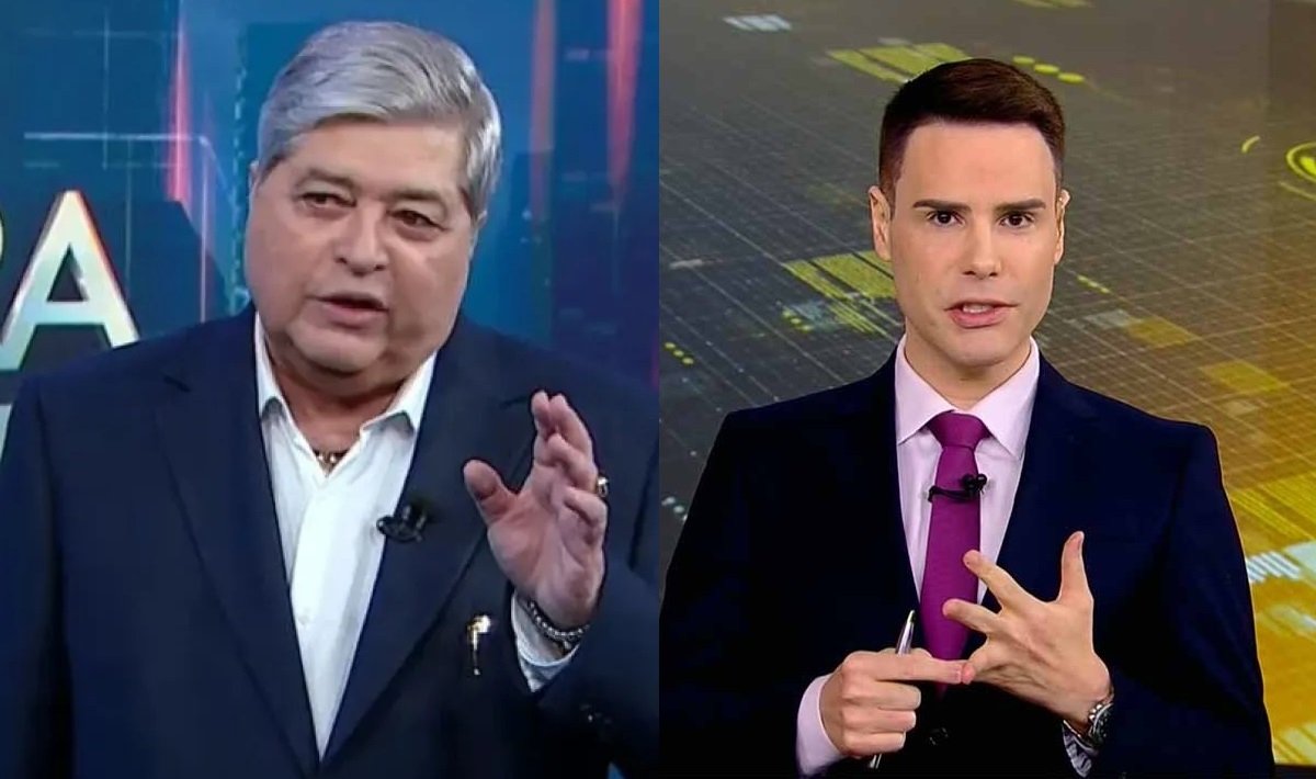 Cotado para sair da Record, Luiz Bacci leva susto de Datena e Band