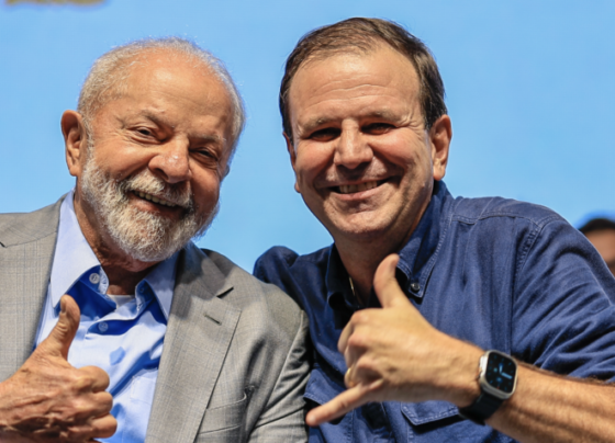 Lula e Eduardo Paes