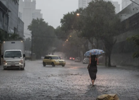 A cidade de São Paulo terá nesta 3ª feira (24.dez.2024) mínima de 18 ºC e máxima de 25 ºC; estará coberta por nuvens o dia todo e com possibilidade de pancadas de chuva isoladas a qualquer hora, segundo o Inmet