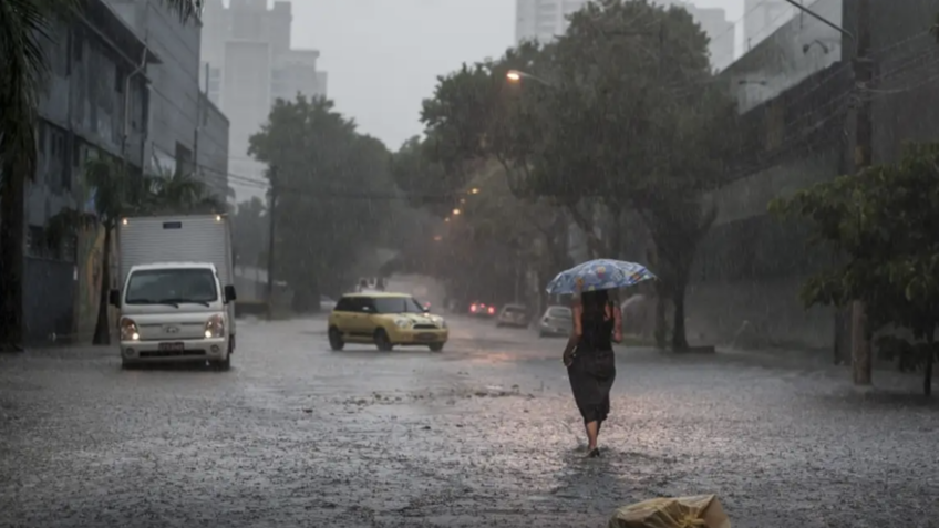 Previsão indica pancadas de chuva em SP na véspera de Natal