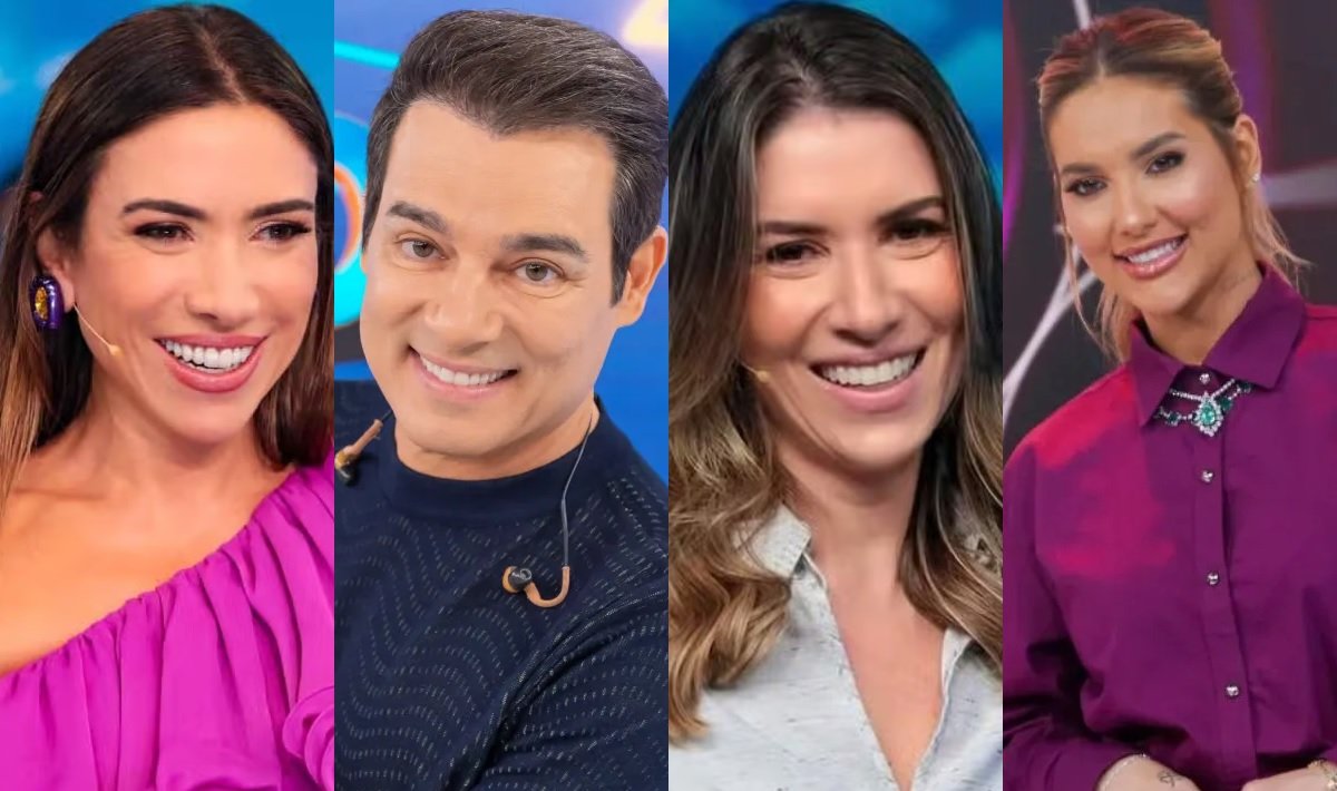 SBT arrasa e chega ao 2º lugar com Patricia, Celso, Rebeca e Virginia