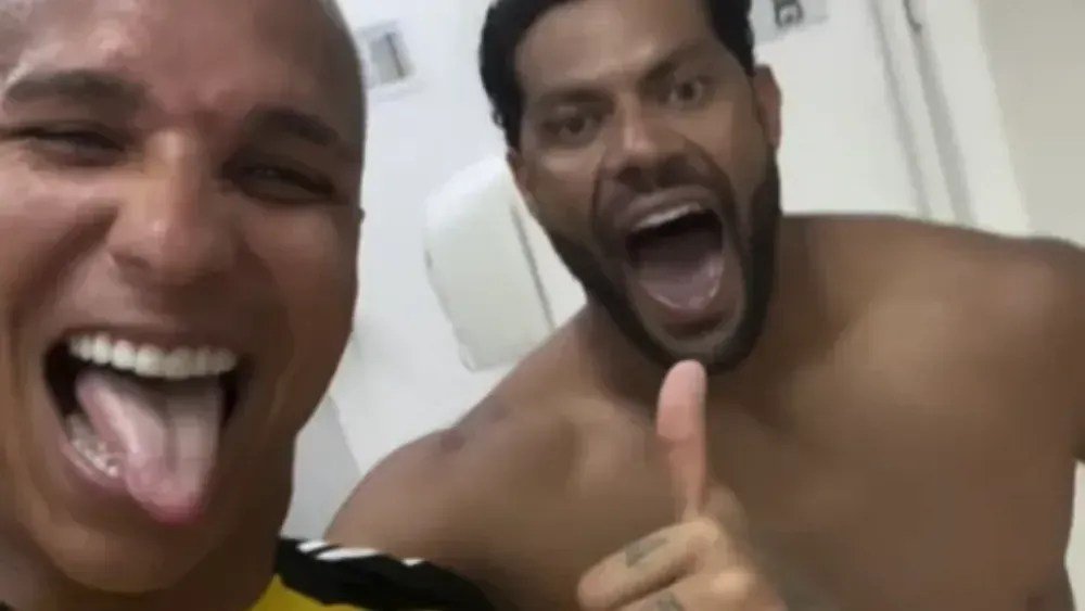 Após ser zoado por Hulk, Deyverson “dá o troco“ depois de treino no Atlético-MG