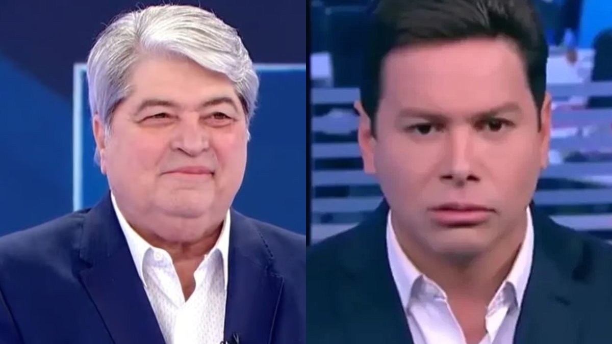 Datena e Marcão do Povo criam crise no SBT em cobertura de queda de avião
