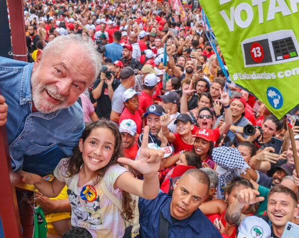 Lula na av. Paulista