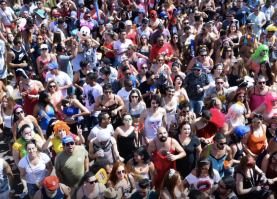 De acordo com o levantamento da Embratur, o Rio de Janeiro lidera a preferência dos turistas internacionais no Brasil durante o Carnaval