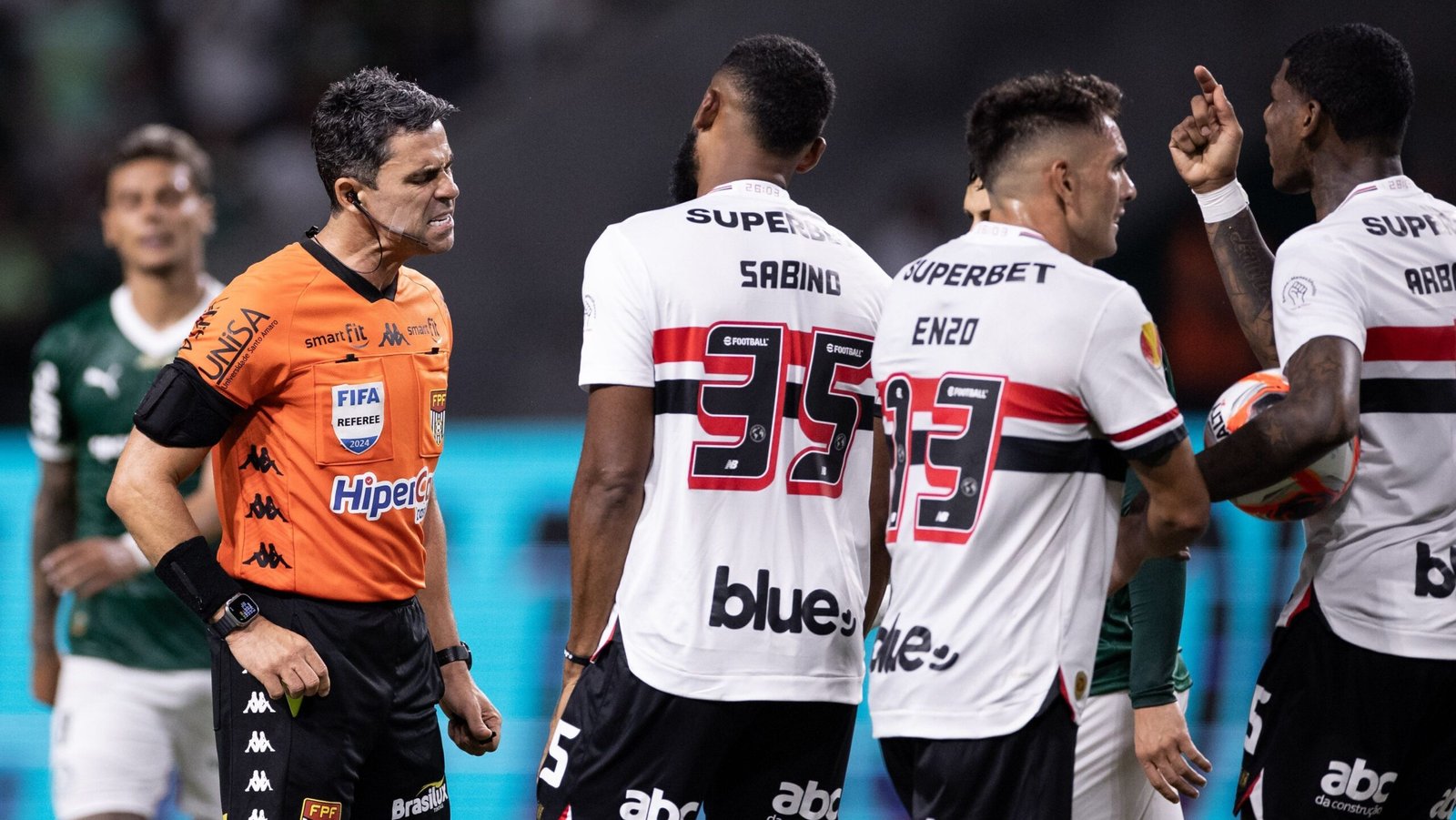 Federação Paulista confirma erro em pênalti de Palmeiras x São Paulo