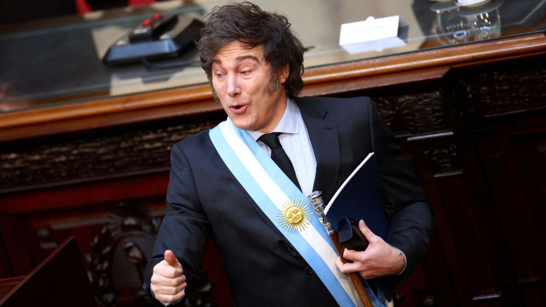 “Foi um baile mórbido”, diz Milei sobre Argentina 4 x 1 Brasil