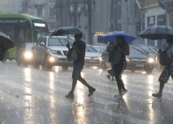 chuvas em São Paulo; aquecimento global