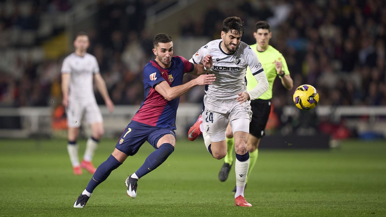 Osasuna tenta recurso para anular jogo contra o Barcelona; entenda