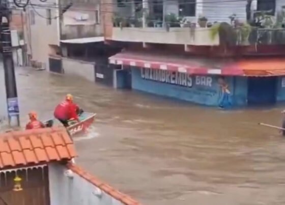 Angra dos Reis atingida por chuvas