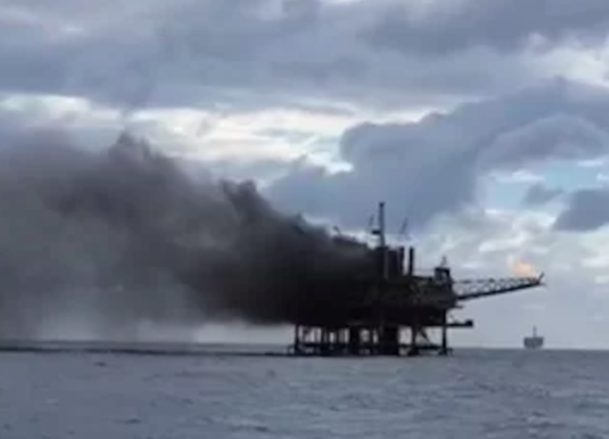 Explosão atingiu plataforma de petróleo na Bacia de Campos