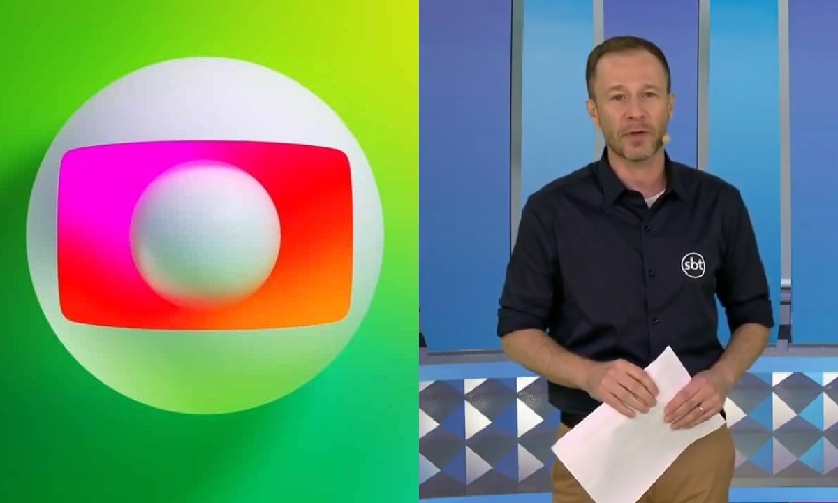 Jornalista da Globo não se segura e opina sobre Tiago Leifert narrando jogo no SBT