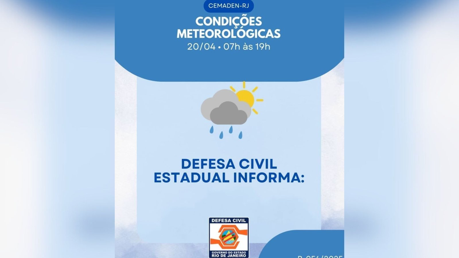 Região serrana do RJ tem alerta para deslizamentos neste domingo de Páscoa