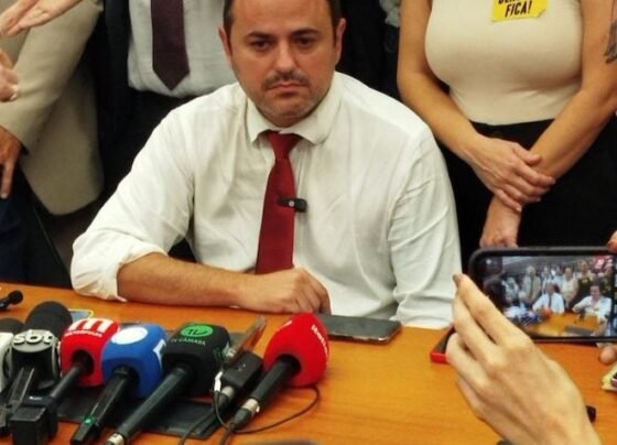 Glauber Braga (Psol-RJ), que enfrenta processo de cassação de mandato