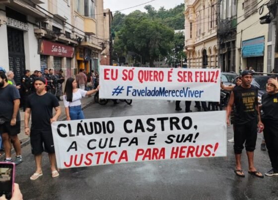 Moradores e ativistas se uniram no último sábado (7.jun.2025), em ato por #JusticaPorHerus